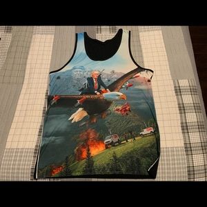 Trump - (train) tank top